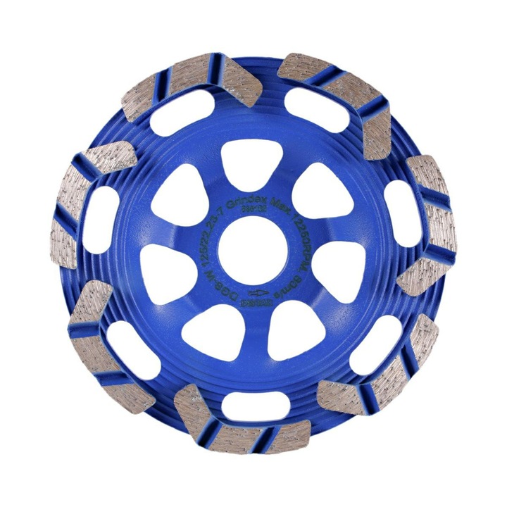 Distar DGS-W Grindex 180x22,23mm fazéktárcsa, 7 szegmens, szárazon használható