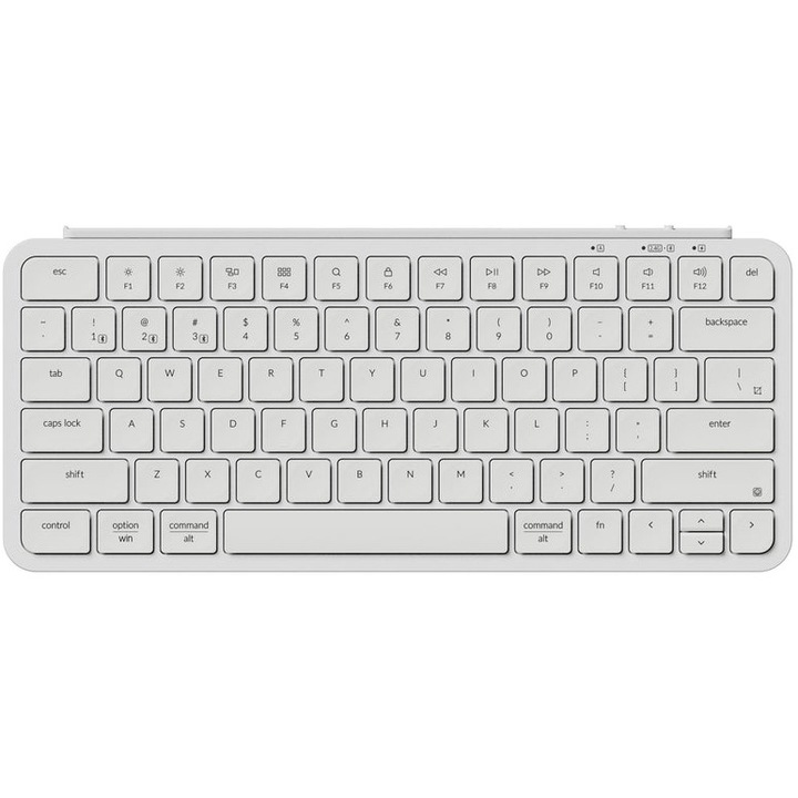 Безжична механична клавиатура Keychron B1 Pro, ултратънка, американско оформление, 2.4GHz/Bluetooth, автономия на батерията 1200h, телефон/таблет/PC/Mac, цвят слонова кост
