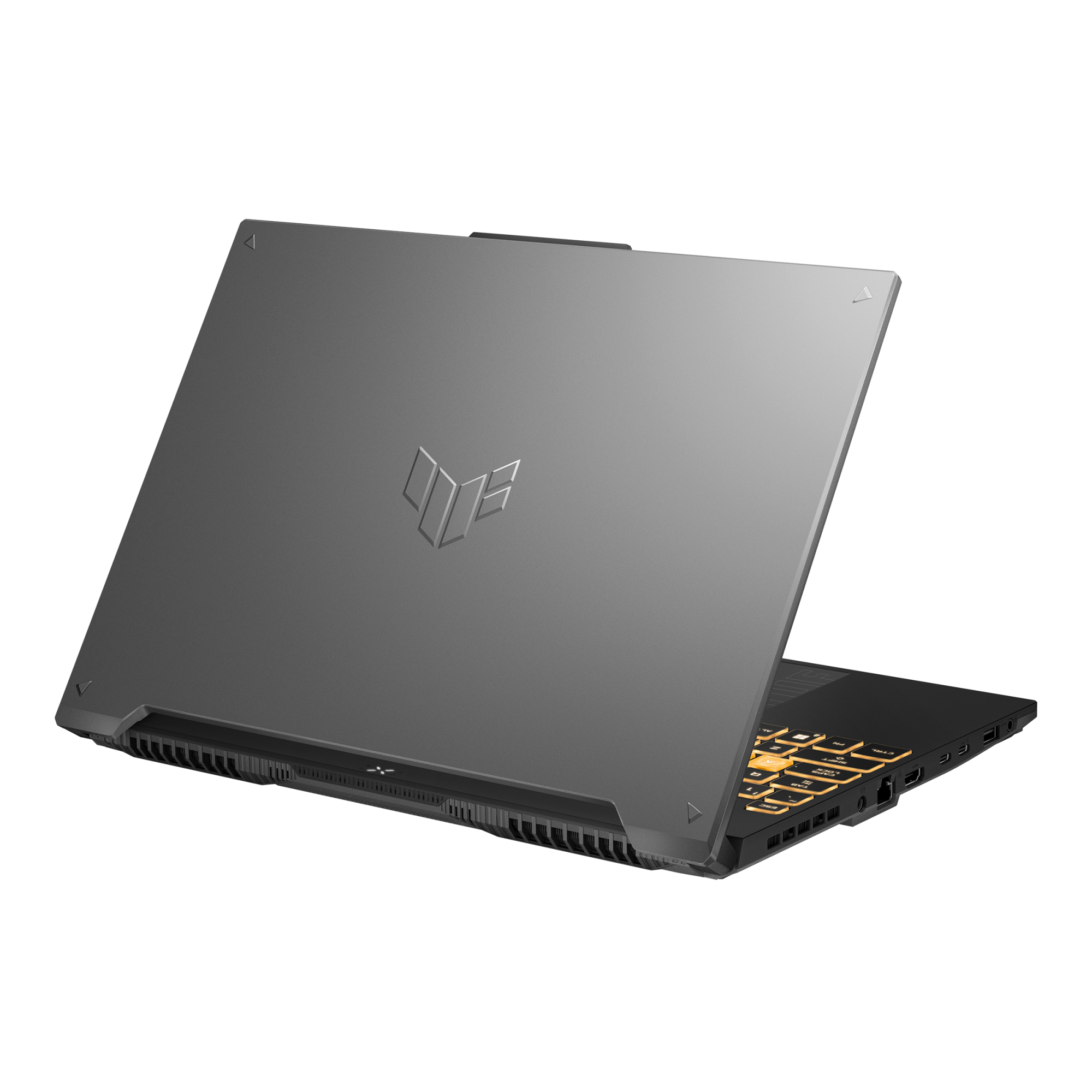 Laptop Gaming ASUS TUF F16 FX607VU cu procesor Intel® Core™ 5 210H pana la 4.8GHz, 16'', WUXGA, IPS, 144Hz, 16GB DDR5 RAM, 512GB SSD, NVIDIA® GeForce RTX™ 4050 6GB GDDR6, No OS, Mecha Gray