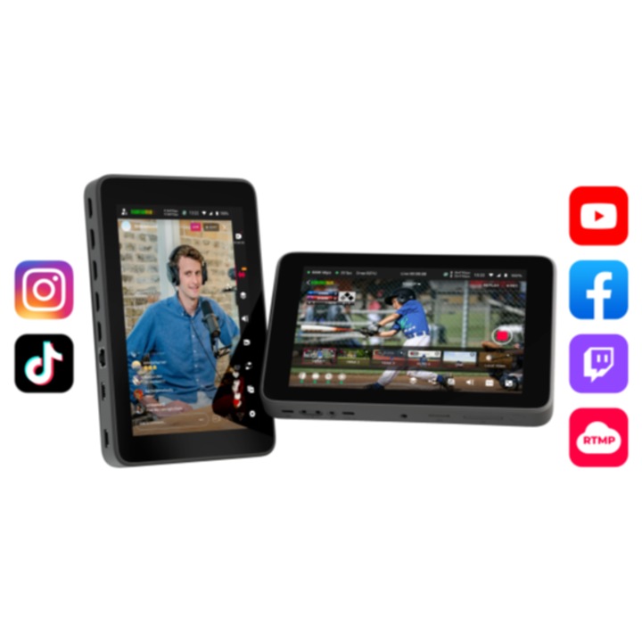 Kódoló, Monitor, Switcher, Rögzítő, 4K streaming, YoloBox Ultra