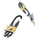 Breloc Chei Multifunctional 20 in 1, Metalic, Rezistent la Coroziune, Cu Carabina, Otel Inoxidabil, 8 x 2.4 cm, Negru/Auriu