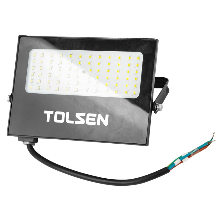 LED projektor, 30 w, 2700 lumen, 6500k, 180 fokban állítható, Tolsen