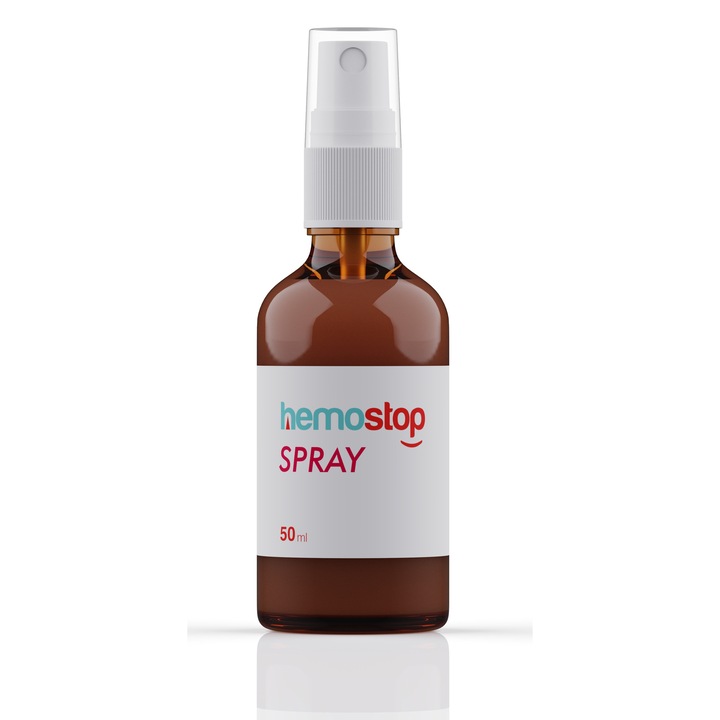 Spray HemoStop® pentru Hemoroizi si Fisuri Anale, 50ml