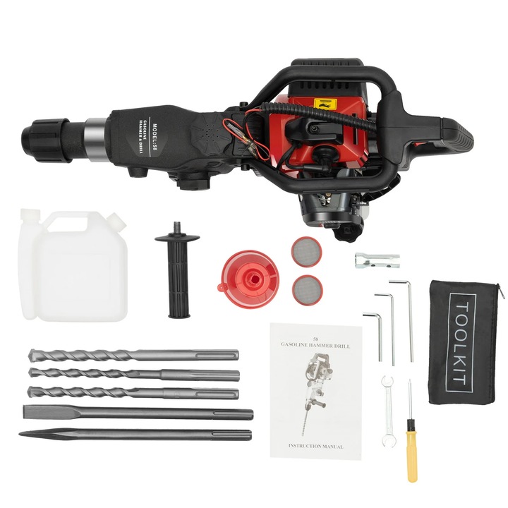 Ciocan de demolare, putere 1000W, diametru maxim de forare 30MM, negru, 12.95kg