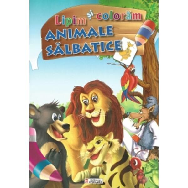 Lipim si coloram Animale salbatice
