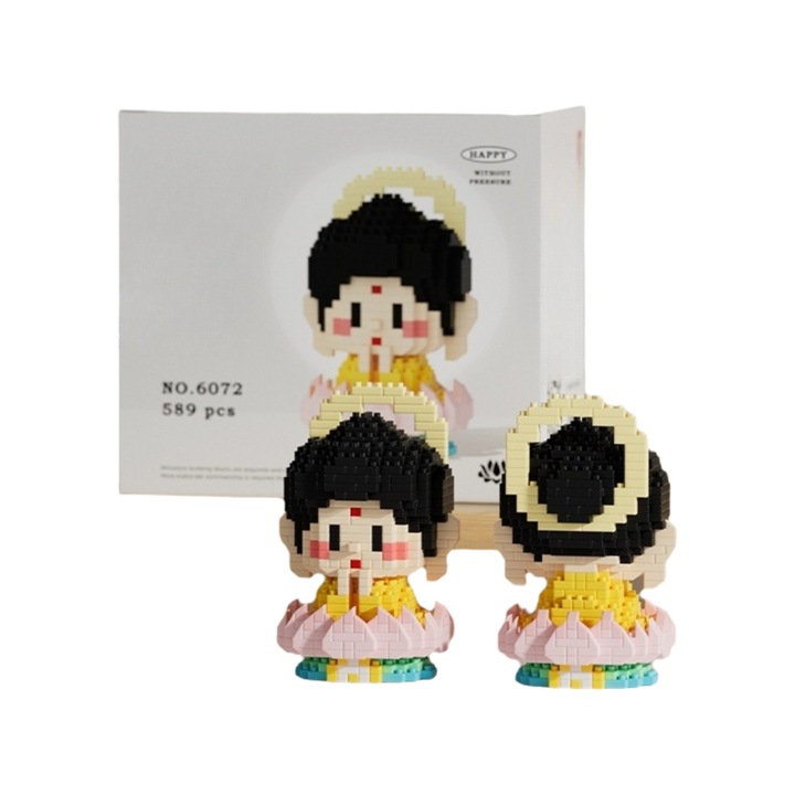 Комплект за конструиране Zeaicos, образователна играчка, 589 части, пластмаса, 3 години, многоцветен