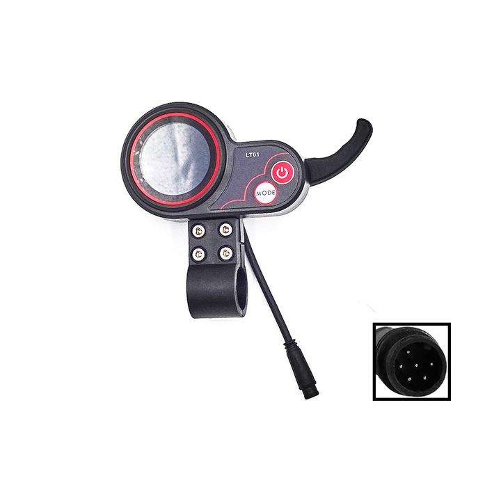 Display LT-01 cu 6 pini pentru trotinete electrice