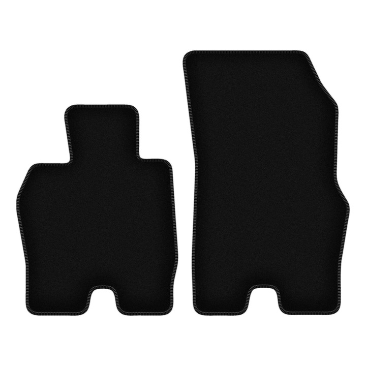 BASIC szett első autószőnyeg, 2db, autószőnyeg, ehhez:: BMW i8 L15 (2018-2022) Roadster fekete