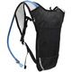 Хидратираща раница RETOO ActiveFit 2L, резервоар за вода със силиконова тръба, лек и дишащ полиестерен материал, 4 отделения, регулируеми презрамки, идеален за колоездене, бягане, туризъм, къмпинг, 45x23x1,5 см, черен