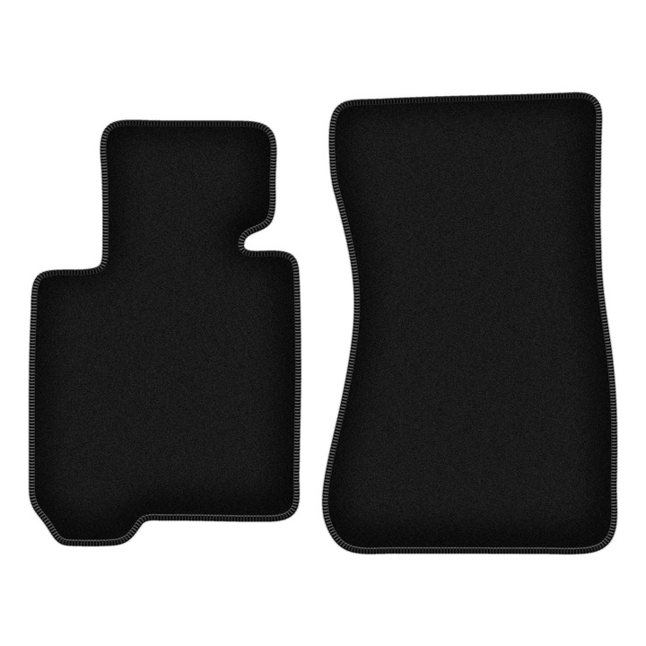 BASIC készlet első autószőnyeg, 2 db, autószőnyeg, ehhez:: BMW Z4 E89 (2009-2019) 0 fekete