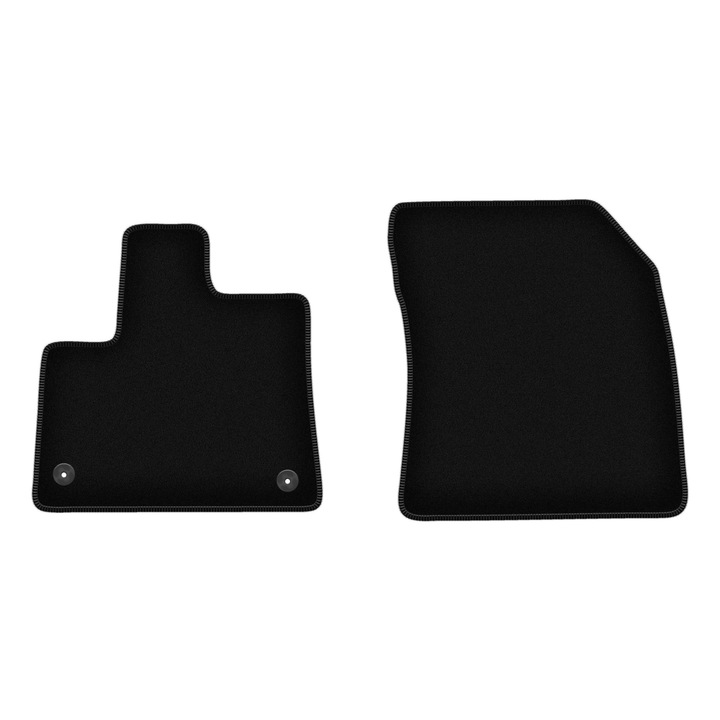 BASIC szett első autószőnyeg, 2 db, autószőnyeg, ehhez:: Citroen Rifter (2018-) kombivan fekete