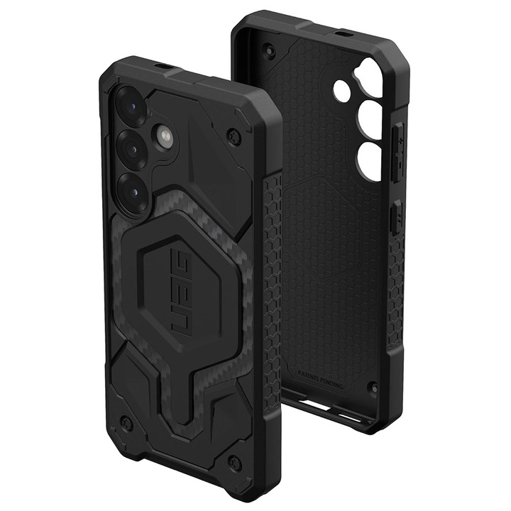 Husa Protectie pentru Samsung Galaxy S25, L83, Lexgard, Carbon Fiber