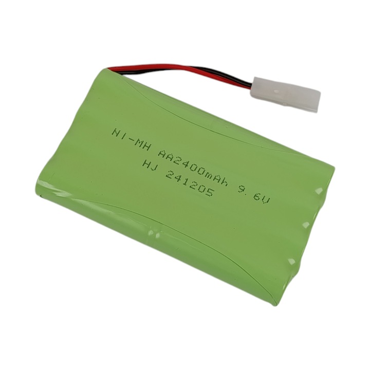 Acumulator NI-MH 2400 mAh 9, 6 V – Compatibil Universal, 100x58x14 mm
