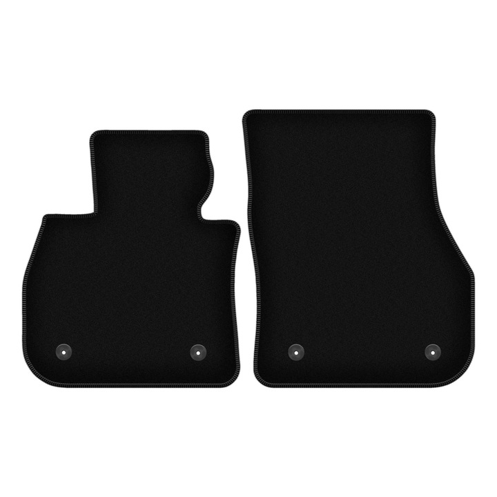 BASIC комплект предни стелки 2 броя стелки за:: Mini Countryman III (2023-) кросоувър черни