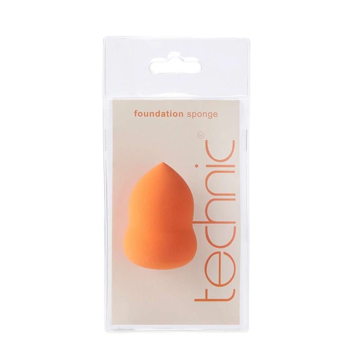 Burete machiaj Technic Foundation Sponge, Portocaliu