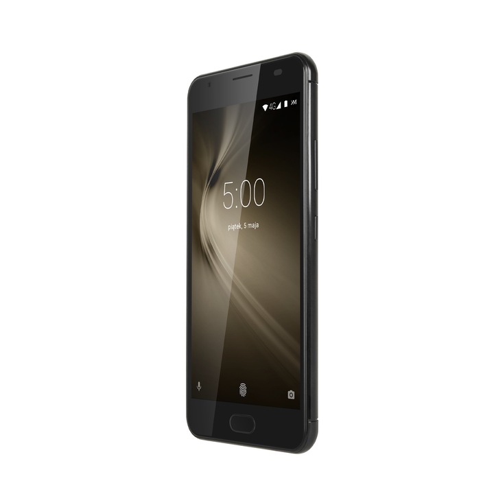 Telefon mobil, Kruger&Matz, LIVE 5+, Dual SIM, 64GB, 4GB RAM, Negru