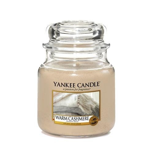 Lumanare Parfumata Borcan Mediu Warm Cashmere, Yankee Candle