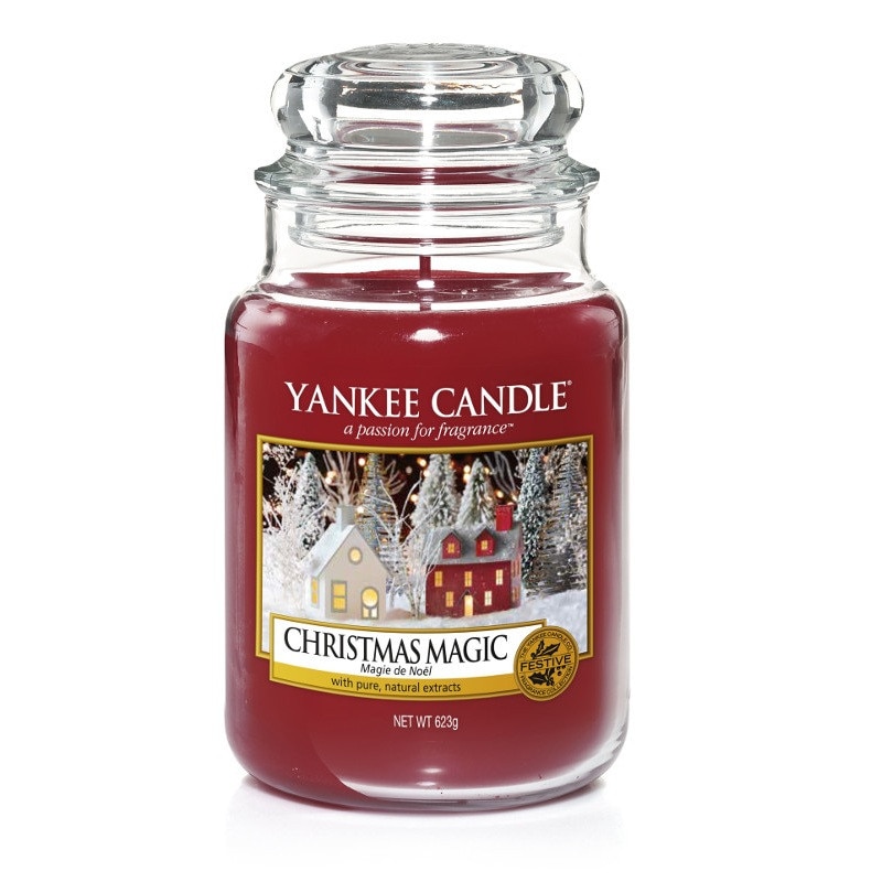Lumanare Parfumata Borcan Mare Christmas Magic, Yankee Candle