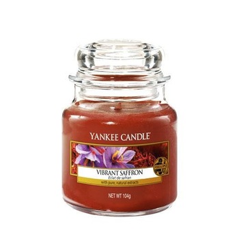 Lumanare Parfumata Borcan Mic Vibrant Saffron, Yankee Candle Lumanare Parfumata Borcan Mic Vibrant Saffron, Yankee Candle
