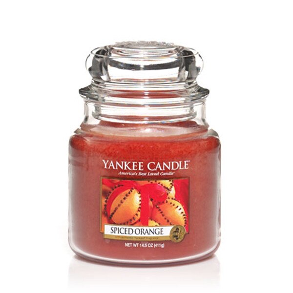 Lumanare Parfumata Borcan Mediu Spiced Orange, Yankee Candle