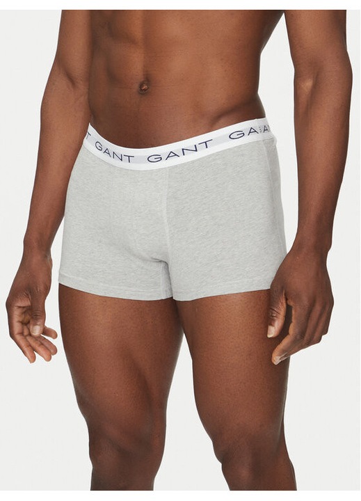Set 3 boxeri barbati, Gant, 305366771, Bumbac, Multicolor, Multicolor