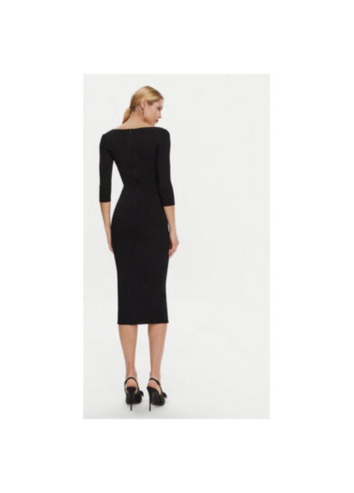 Дамска рокля, Dolce & Gabbana, 305315557, Вискоза/Полиестер, Черна, Черен