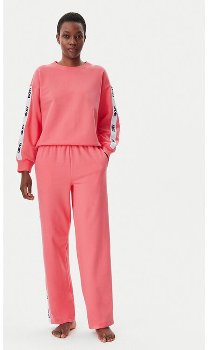 Pijama dama, Dkny, 305145598, Bumbac/Poliester, L INTL, Roz
