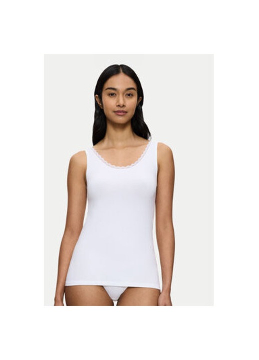 Női póló, Triumph, 304974908, Pamut, Fehér, Fehér