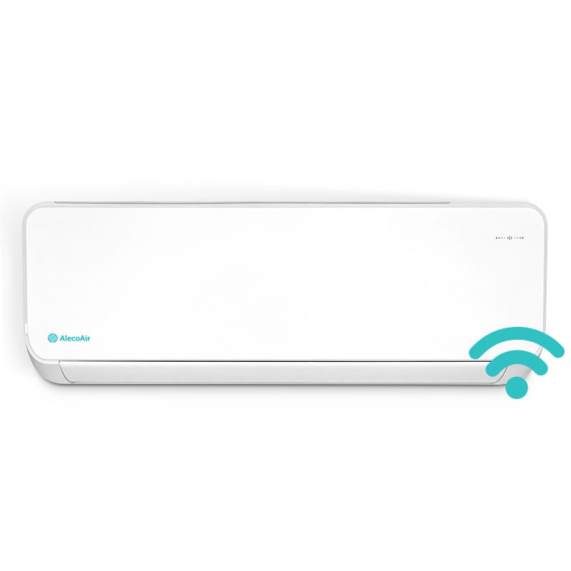 Aer conditionat AlecoAir AC09 Frizo Inverter 4D, WiFi, 9000 Btu, A+++, Functie Incalzire, Dezumidificare, ECO, Functie I FEEL, Auto