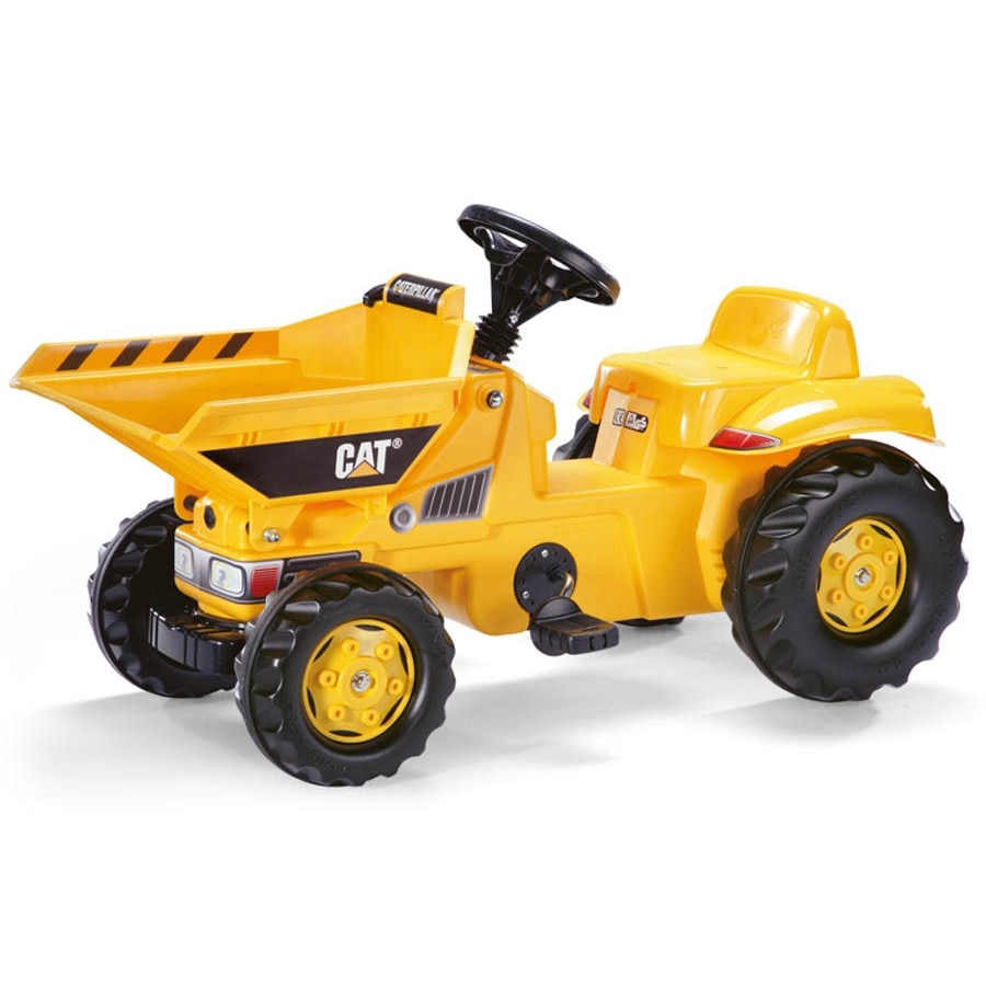 Tractor Cu Pedale Copii Galben Rolly Toys