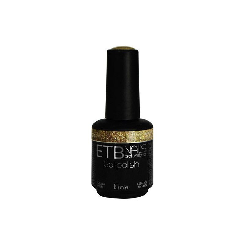Gel de unghii permanent ETB Nails Gel Polish Golden Sand 15ml