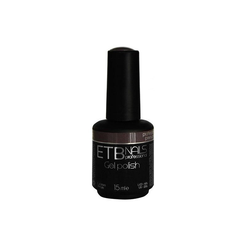Gel de unghii permanent ETB Nails Gel Polish Ash Grey 15ml