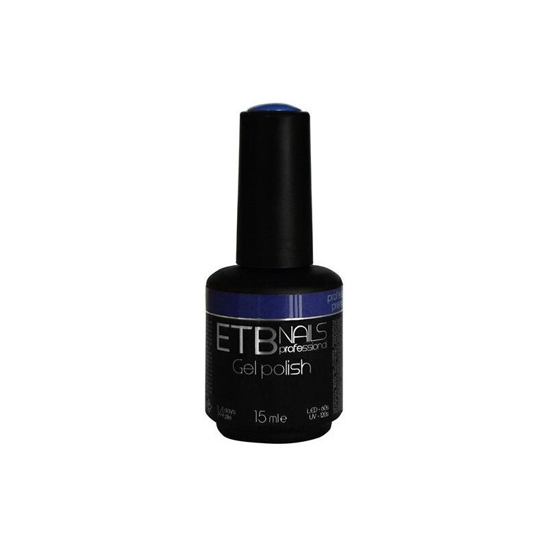 Gel de unghii permanent ETB Nails Gel Polish Blue 15ml