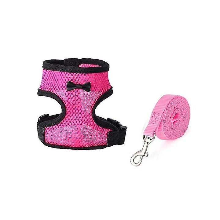 Set ham si lesa pentru pasari, roz, M