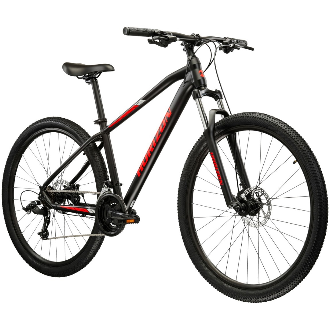 Bicicleta MTB Horizon Eclipse Roti 29" marime L(18"), 21 Viteze, Frane Disc Mecanice, Culoare Black-Red