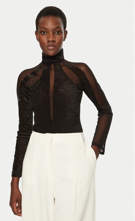 Дамско боди, Haveone, 305155900, Полиестер, XS INTL, Черен