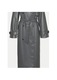 Trench dama, Vero Moda, 304509384, Piele ecologica, Gri, Gri