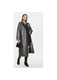Trench dama, Vero Moda, 304509384, Piele ecologica, Gri, Gri