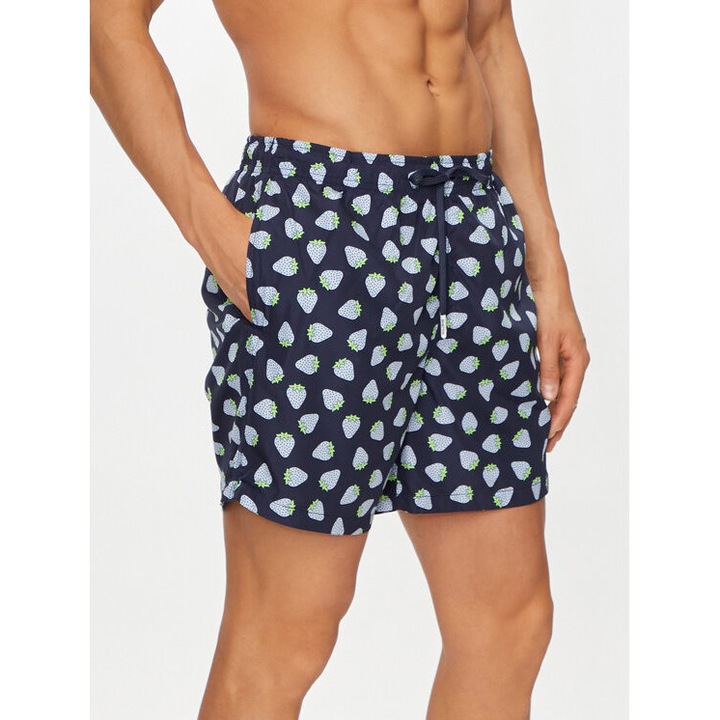 Pantaloni inot barbati, United Colors Of Benetton, 303813604, Poliester, L INTL, Albastru