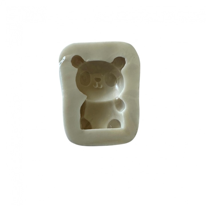 Форми, Силиконови, Горски животни, лъв, слон, заек, панда за изработка на украса за торти и сладкиши