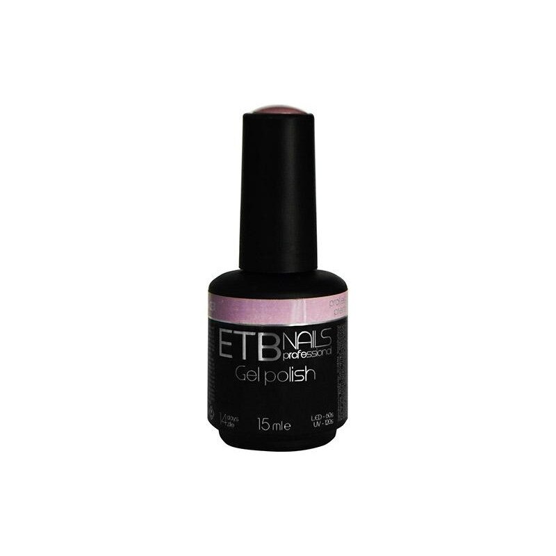 Gel de unghii permanent ETB Nails Gel Polish Cold Purple 15ml