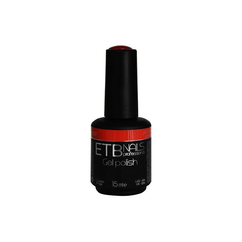 Gel de unghii permanent ETB Nails Gel Polish Bloody Mary 15ml