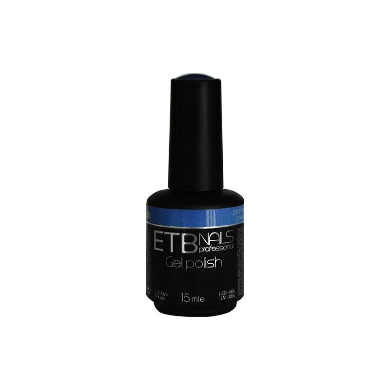 Gel de unghii permanent ETB Nails Gel Polish Dark Blue 15ml