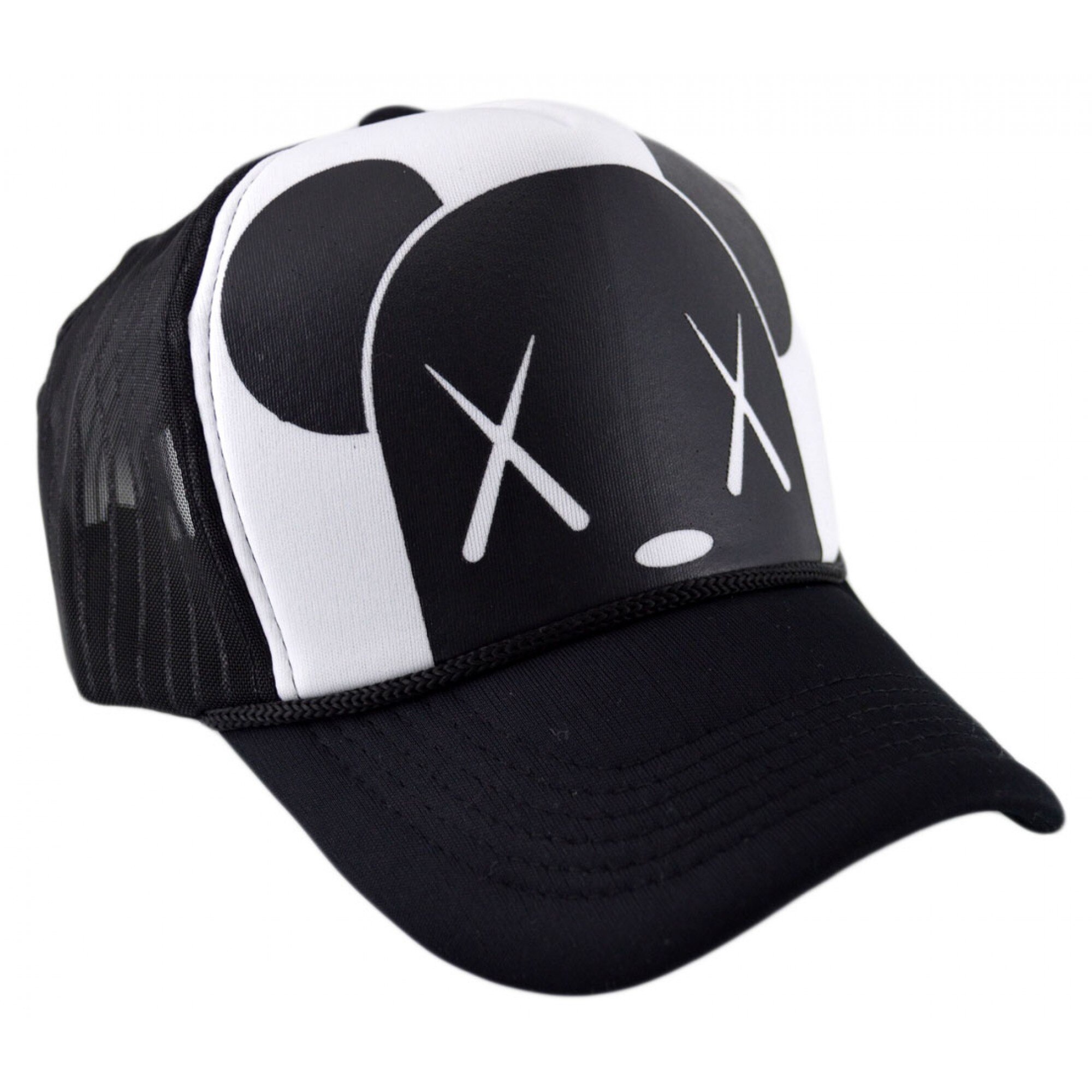 Sapca Trucker Neagru cu Alb - Panda X - eMAG.ro