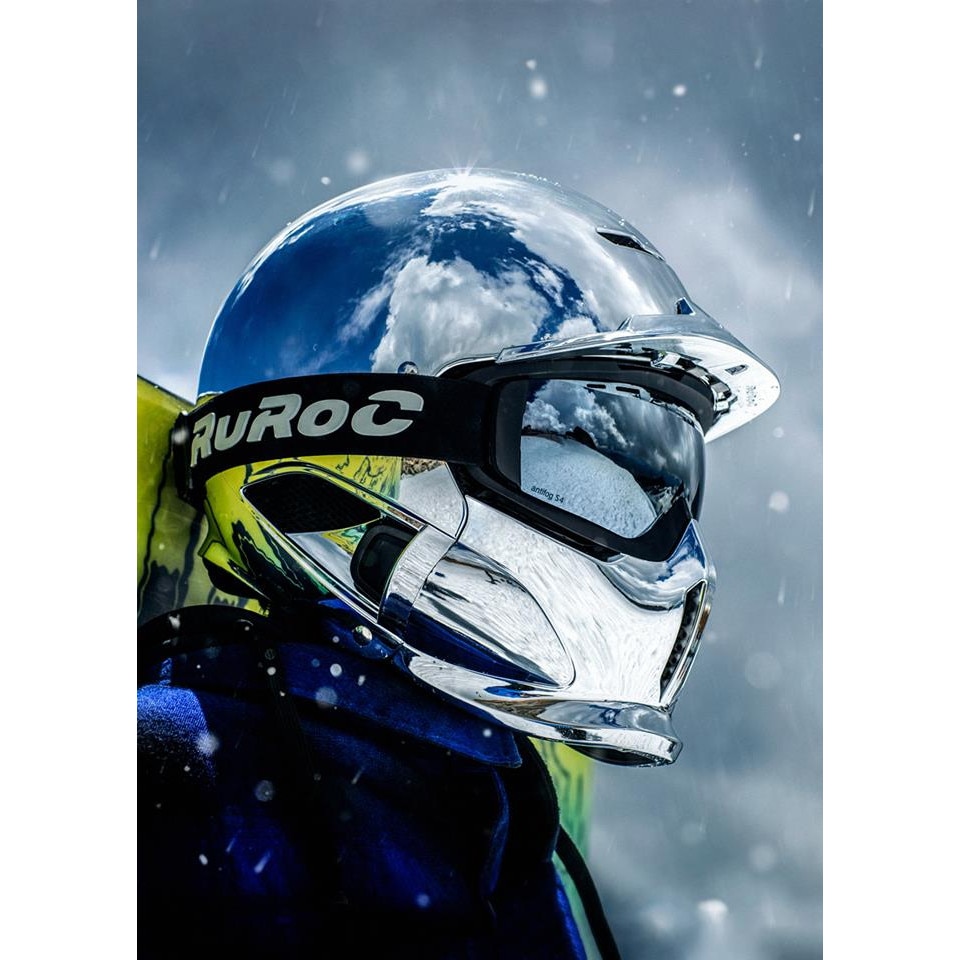Casca Ruroc, model RG1-DX Chrome, marimea S - eMAG.ro
