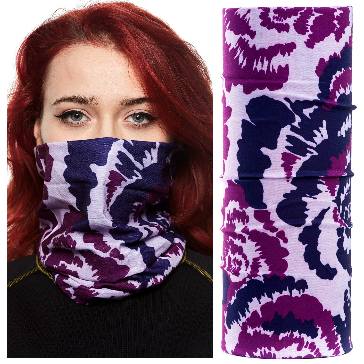 Masca/Bandana multifunctionala tubulara, Bars, model 74