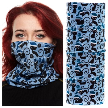 Masca/Bandana multifunctionala tubulara, Bars, model 85 Masca/Bandana multifunctionala tubulara, Bars, model 85