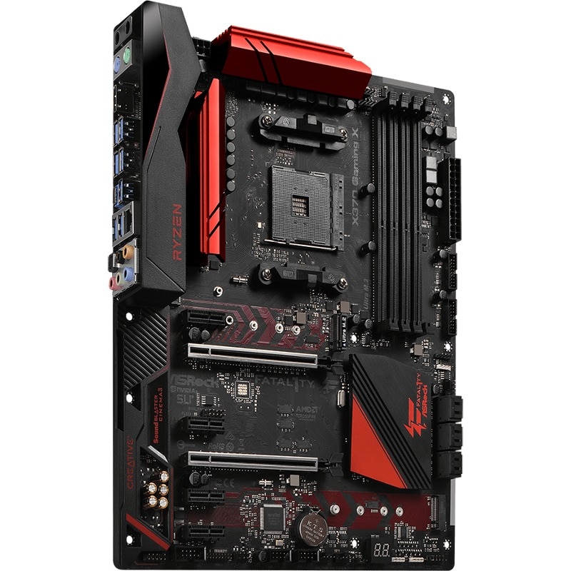 Placa de baza ASRock Fatal1ty X370 Gaming X, Socket AM4 - eMAG.ro