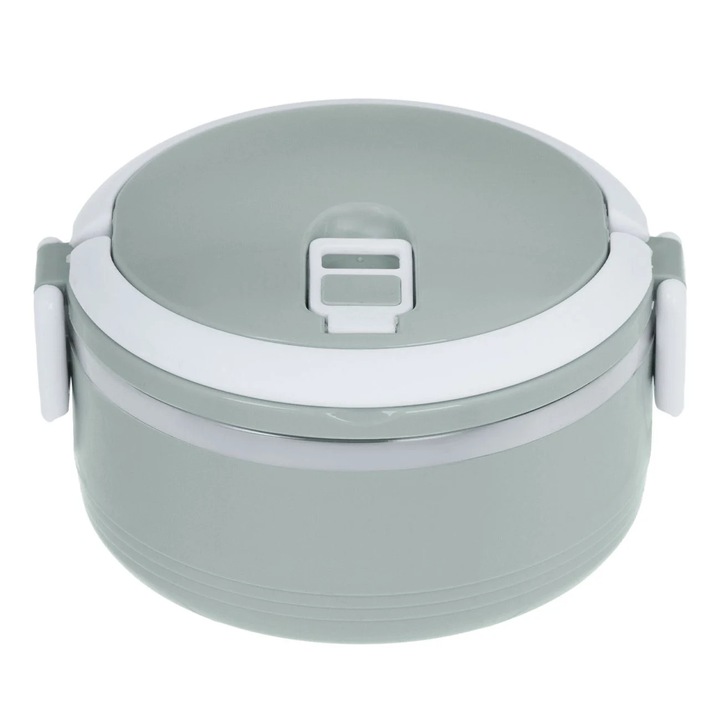 Термо гювеч кръгъл сив 500мл