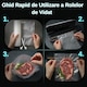 Set 3 Role Pungi de Vidat, Latkon®, 28x600 cm, Role Pungi de Vidat Gofrate, Reutilizabile, Lavabile, Fara BPA, Folie Profesionala, Plastic Multistrat, Compatibile Aparate de Vidat 30 cm, Pentru Depozitare Alimente, Congelare si Sous Vide, Transparent